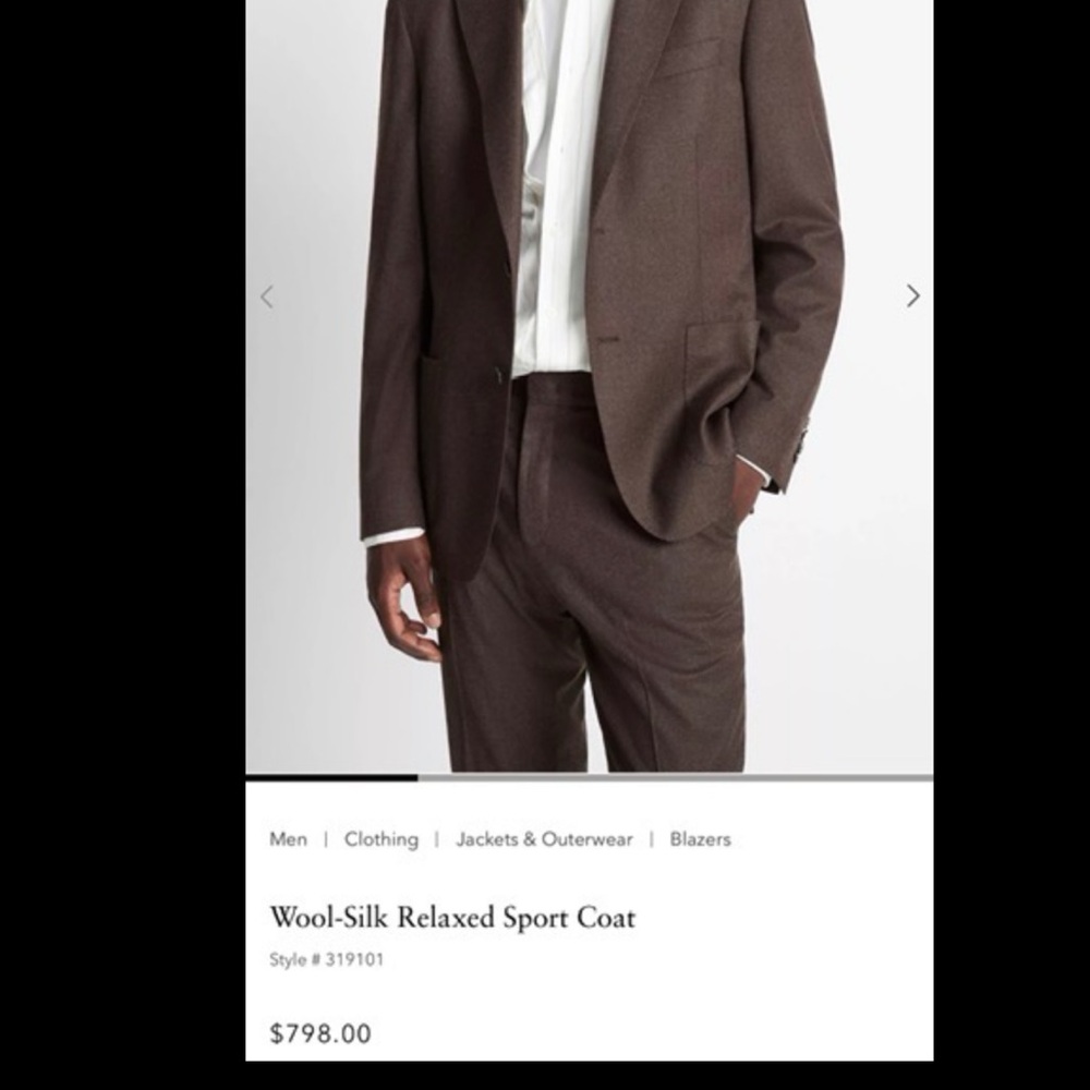 SOLD-Italy  ( Vinci ) Men’s Suit almost flawless - Picture 9 of 10